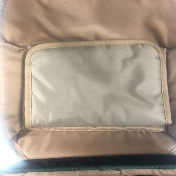 Tundra Targa Padded Camera Bag Green Tan SLR DSLR Organizer Made in Korea - Picture 9 of 12